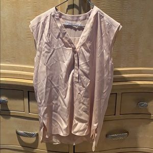 Pink Silk Blouse